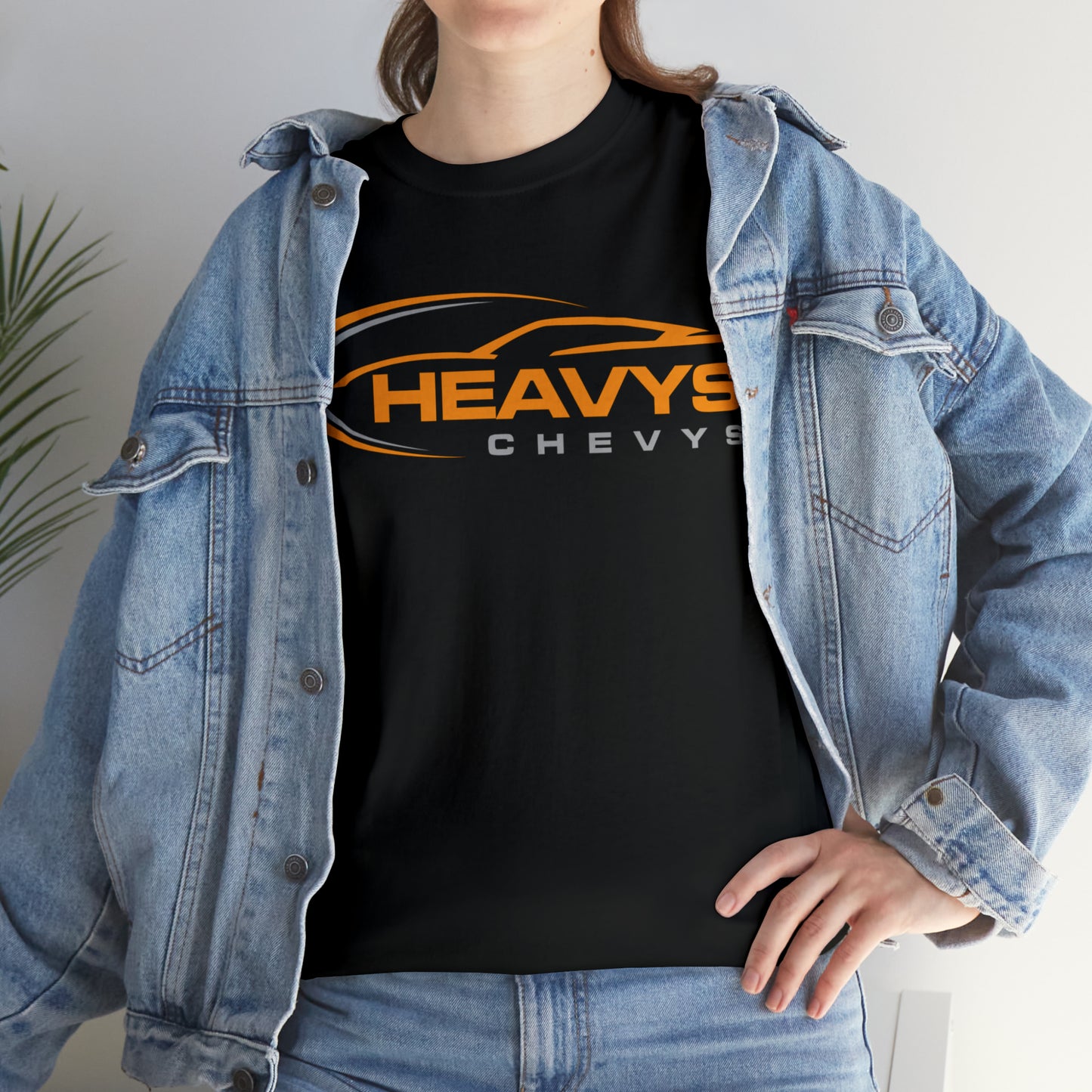 Orange Vette Heavy Cotton Tee