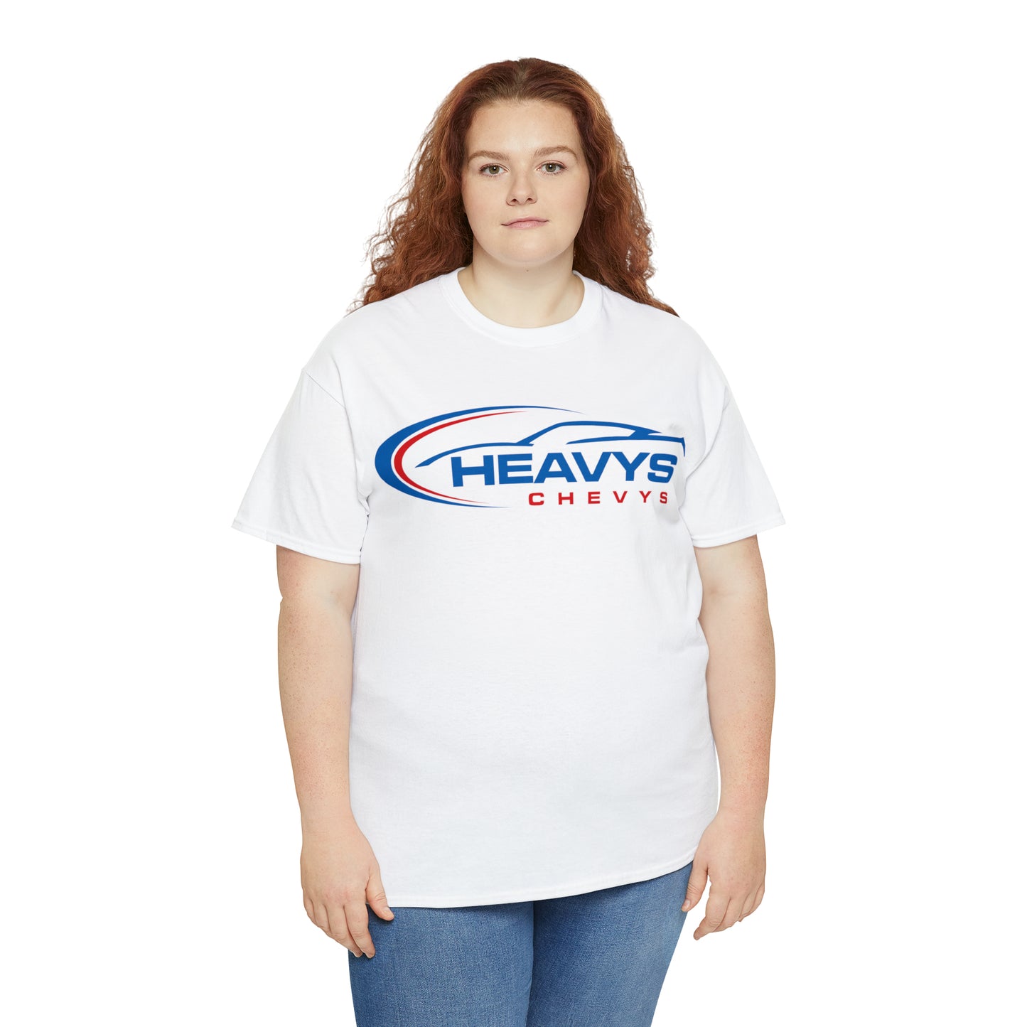 Car Blue Heavy Cotton Tee