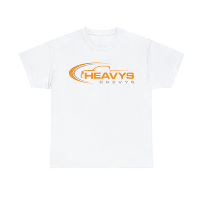 Truck Orange Gray Heavy Cotton Tee