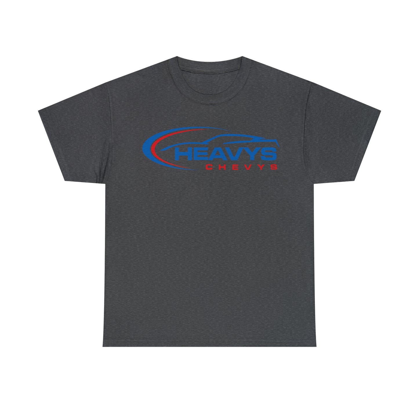 Car Blue Heavy Cotton Tee