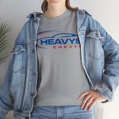 Car Blue Heavy Cotton Tee