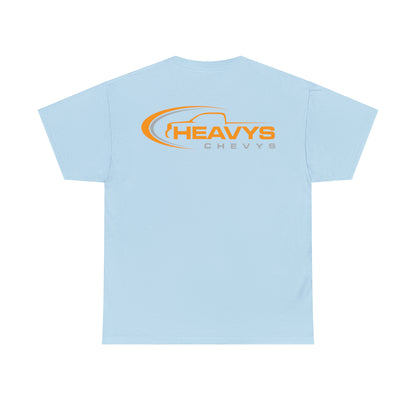 Truck Orange Gray Heavy Cotton Tee