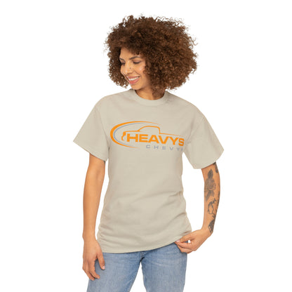 Truck Orange Gray Heavy Cotton Tee