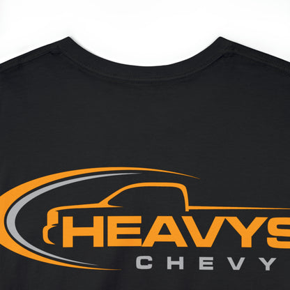 Truck Orange Gray Heavy Cotton Tee