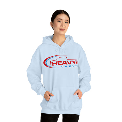 Heavy Hoodie Red/Blue Truck