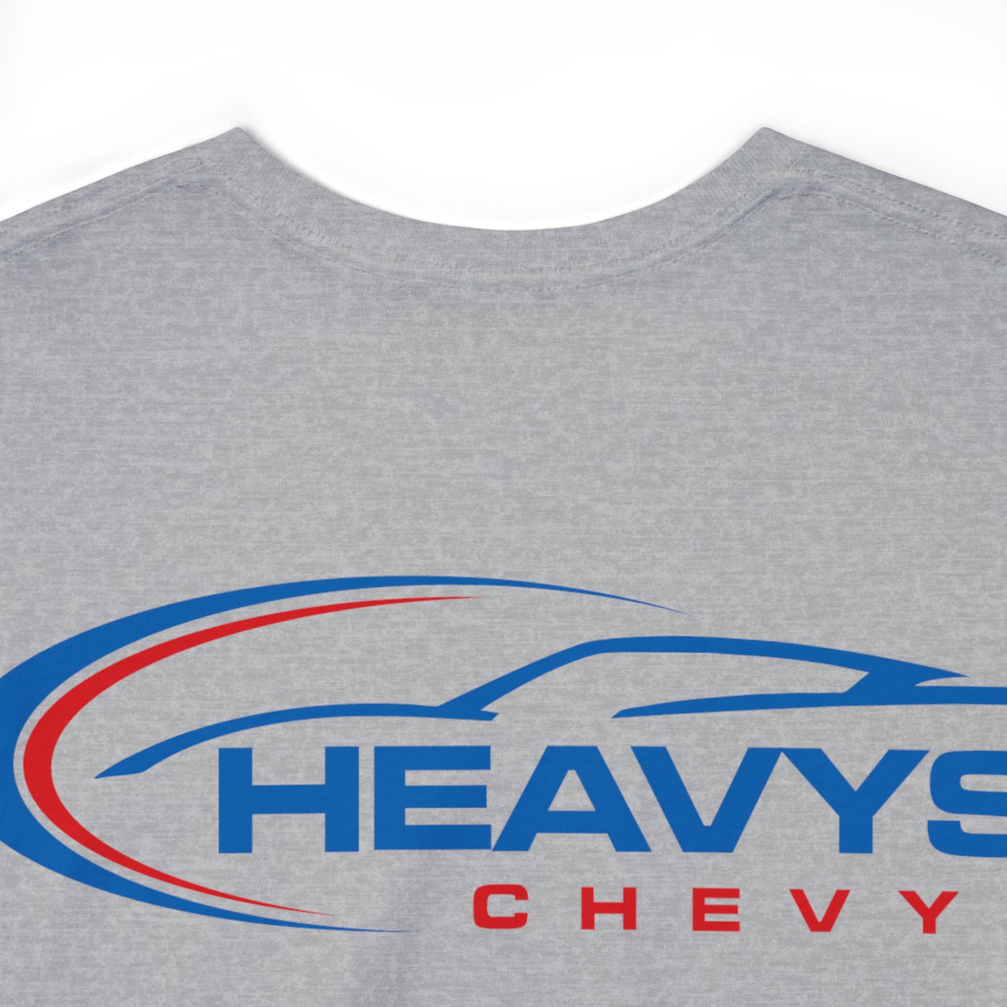 Car Blue Heavy Cotton Tee