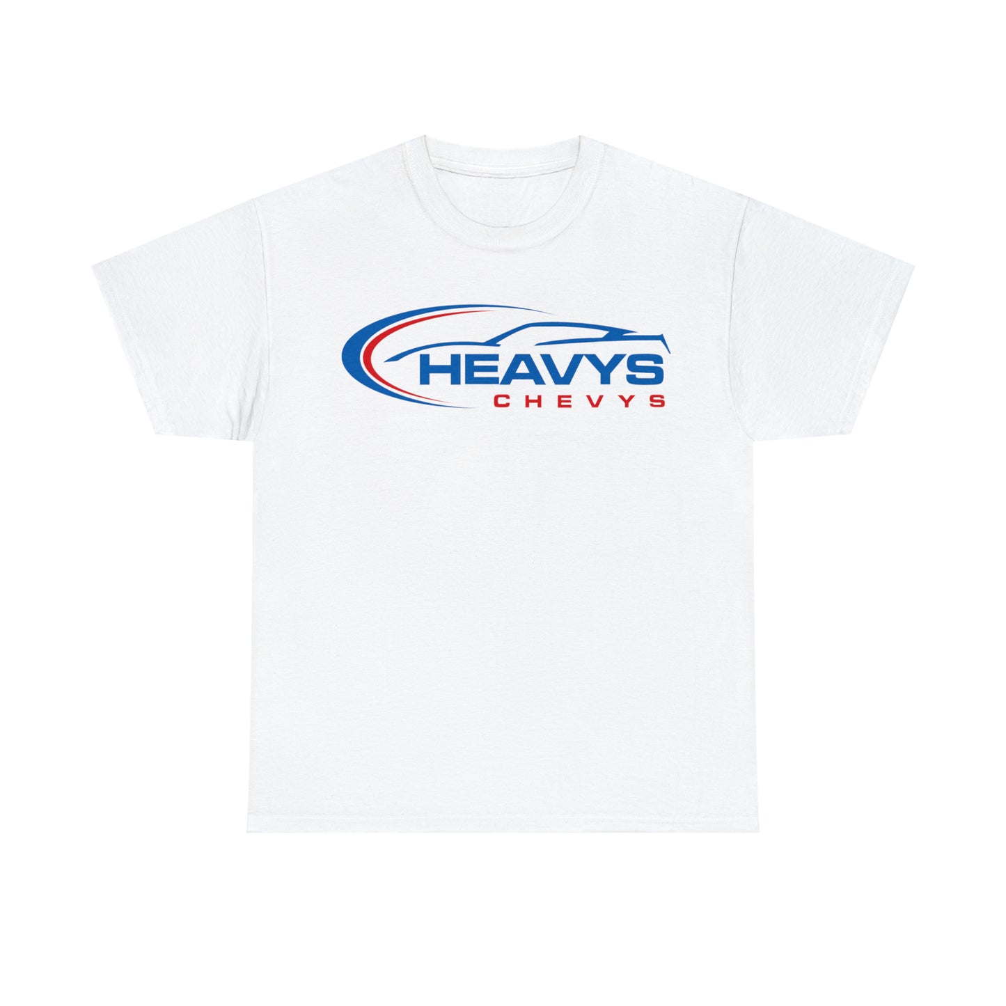 Car Blue Heavy Cotton Tee