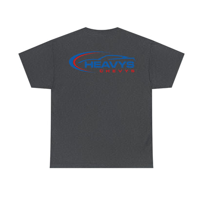 Car Blue Heavy Cotton Tee