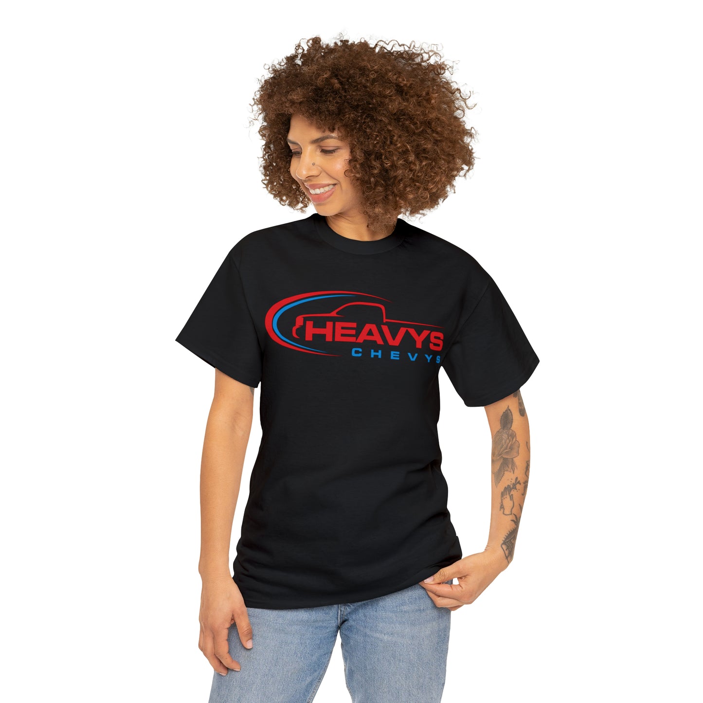 Red Truck Heavy Cotton Tee