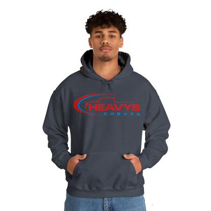 Heavy Hoodie Red/Blue Truck