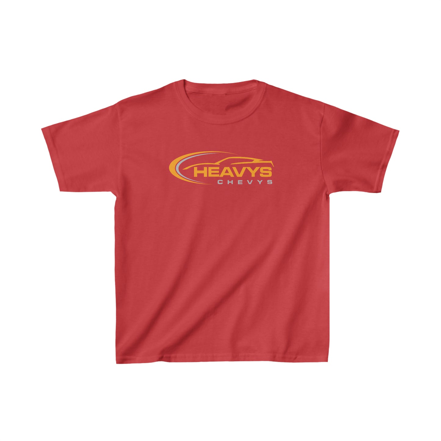 Kids Car Gray Heavy Cotton™ Tee