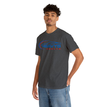 Car Blue Heavy Cotton Tee