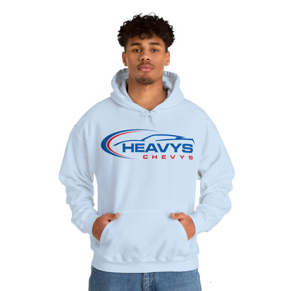 Heavy Hoody Blue/Red Vette