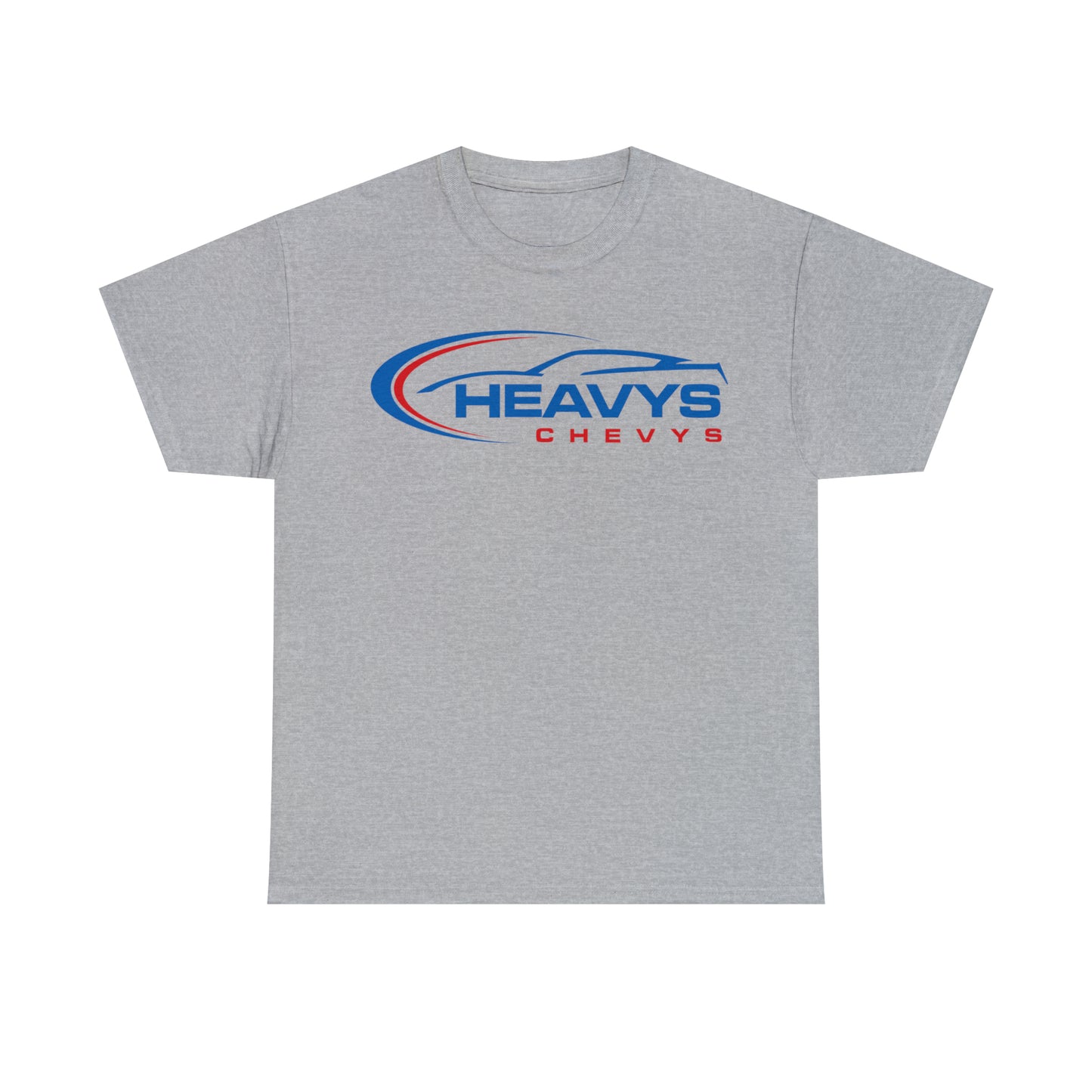 Car Blue Heavy Cotton Tee