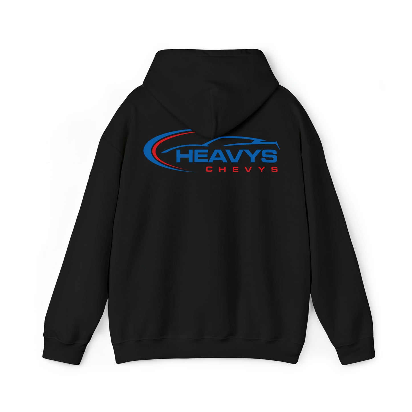 Heavy Hoody Blue/Red Vette