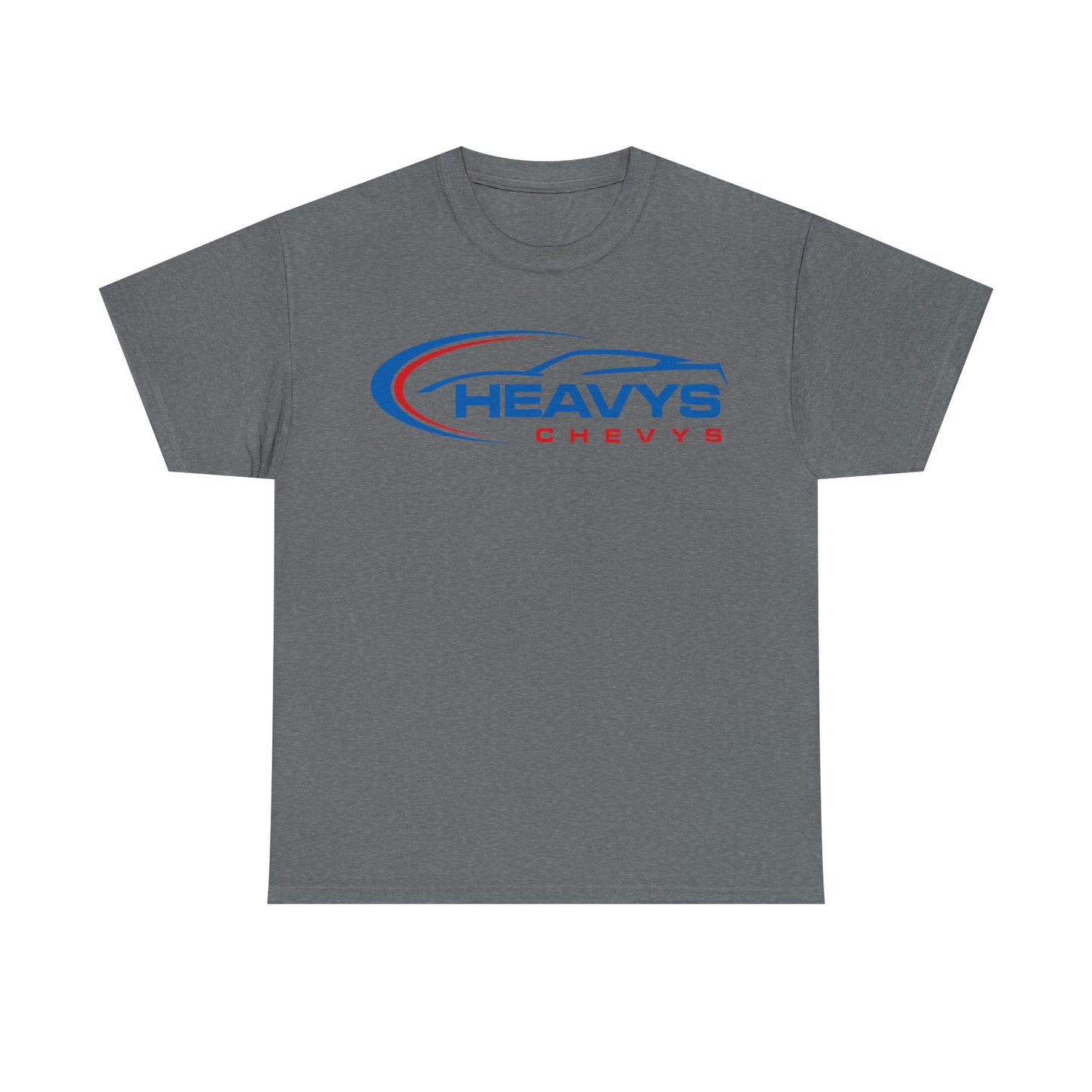 Car Blue Heavy Cotton Tee