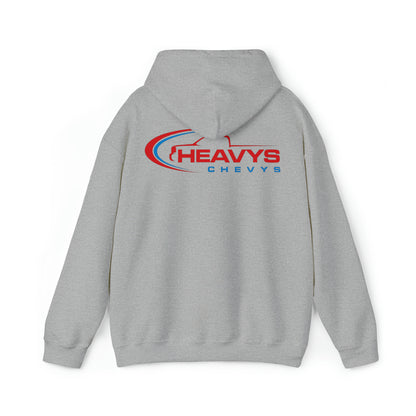 Heavy Hoodie Red/Blue Truck