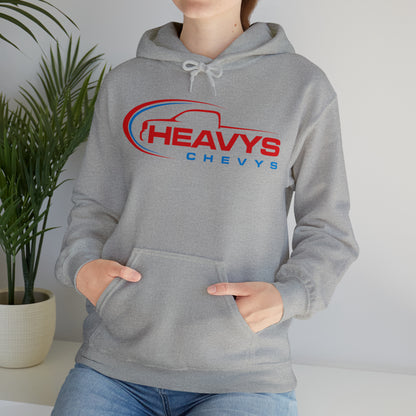 Heavy Hoodie Red/Blue Truck