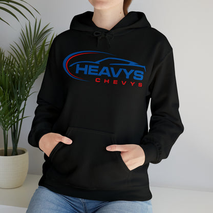 Heavy Hoody Blue/Red Vette