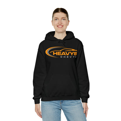 Heavy Hoodie Gray/Orange Logo Vette