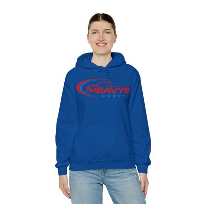 Heavy Hoodie Red/Blue Truck