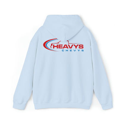 Heavy Hoodie Red/Blue Truck