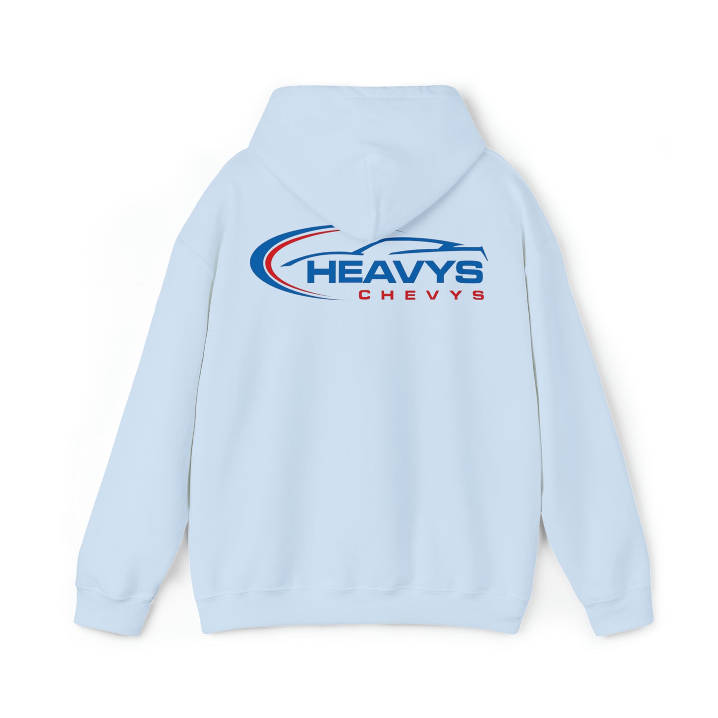 Heavy Hoody Blue/Red Vette