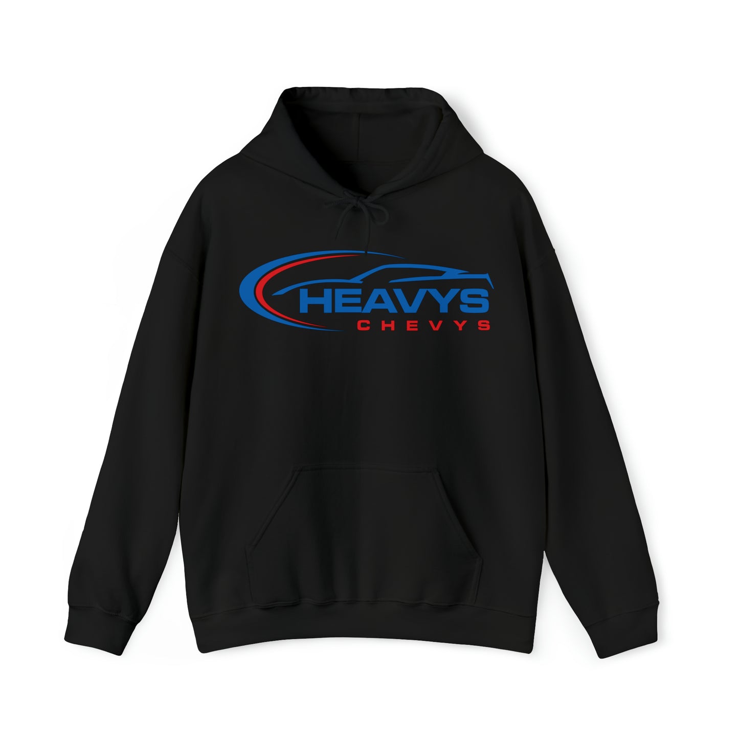 Heavy Hoody Blue/Red Vette