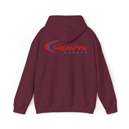 Heavy Hoodie Red/Blue Truck