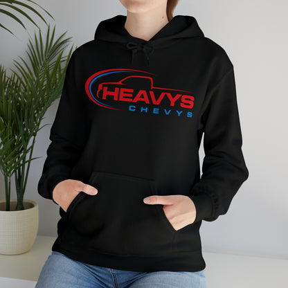 Heavy Hoodie Red/Blue Truck