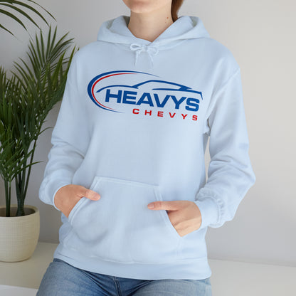 Heavy Hoody Blue/Red Vette