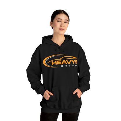 Heavy Hoodie Gray/Orange Logo Vette