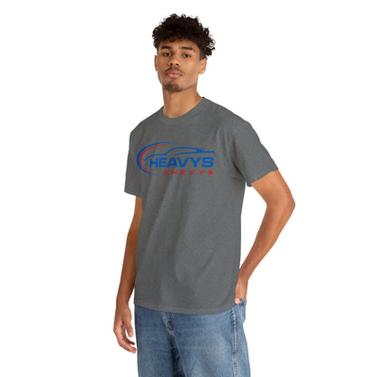 Car Blue Heavy Cotton Tee