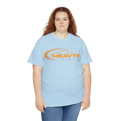 Truck Orange Gray Heavy Cotton Tee