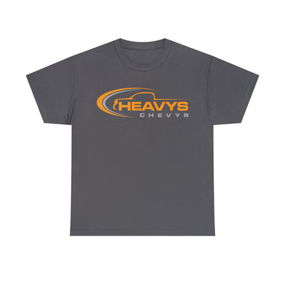 Truck Orange Gray Heavy Cotton Tee