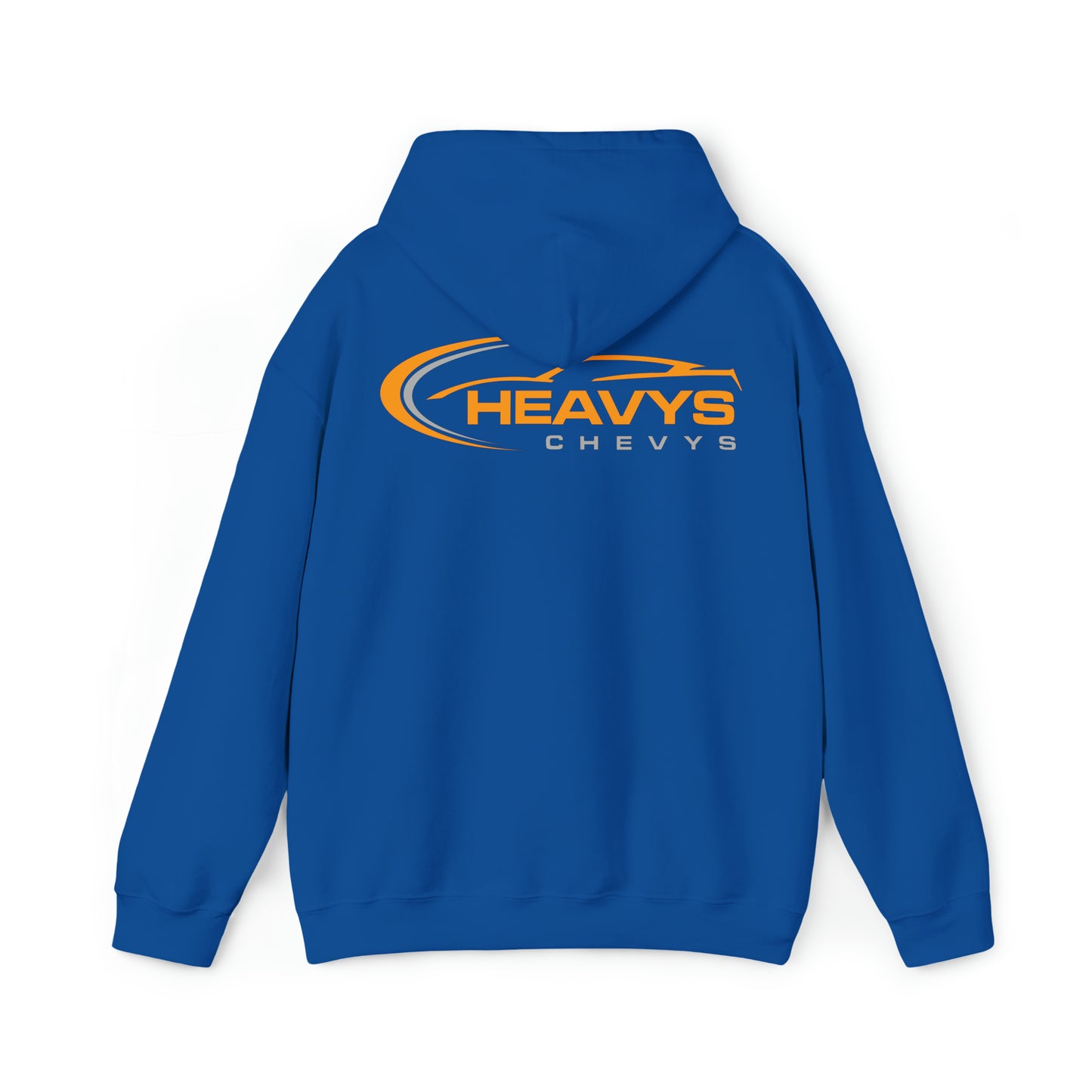 Heavy Hoodie Gray/Orange Logo Vette