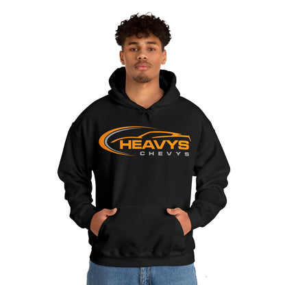 Heavy Hoodie Gray/Orange Logo Vette