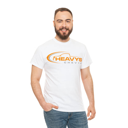 Truck Orange Gray Heavy Cotton Tee