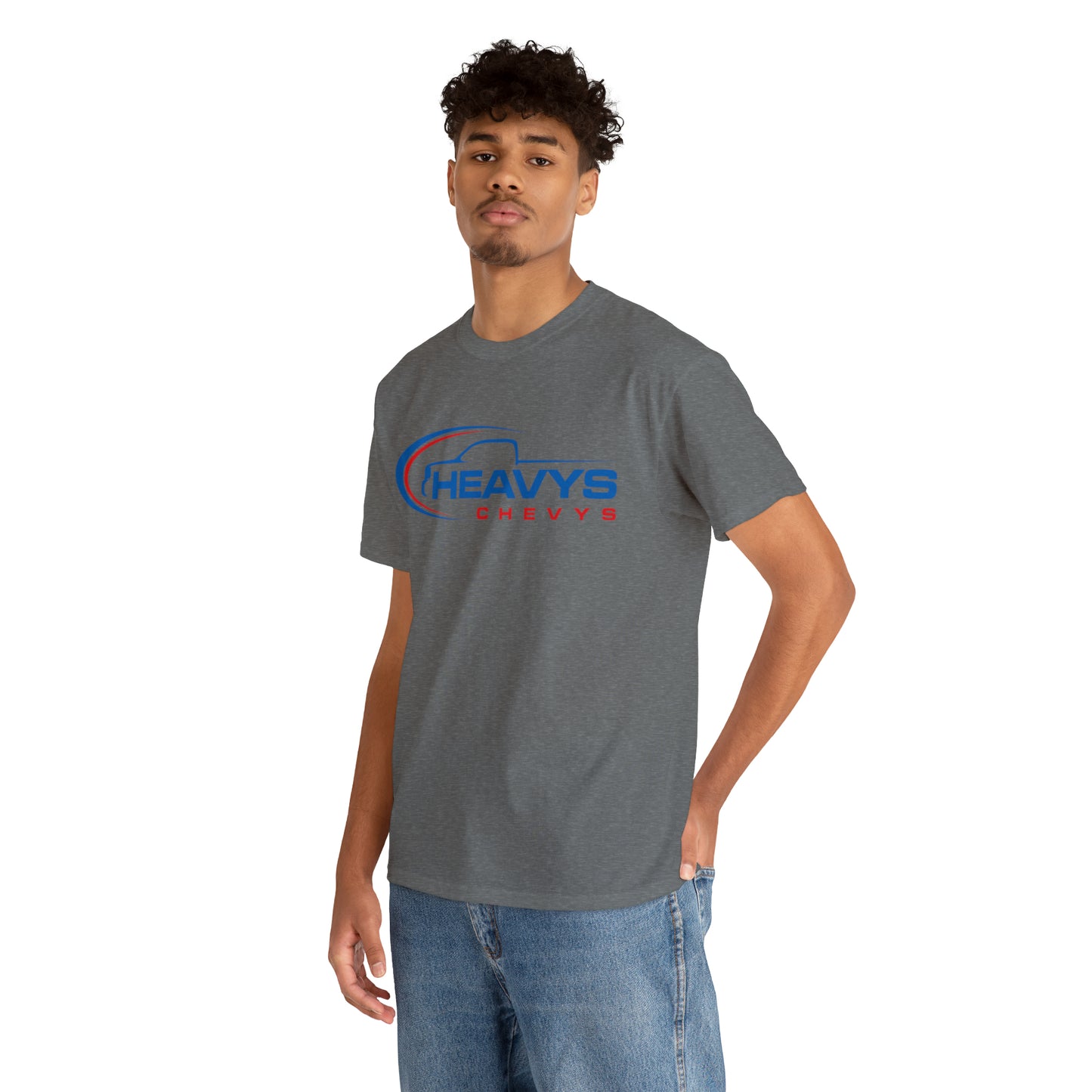 Truck Blue Cotton Tee