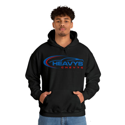 Heavy Hoody Blue/Red Vette