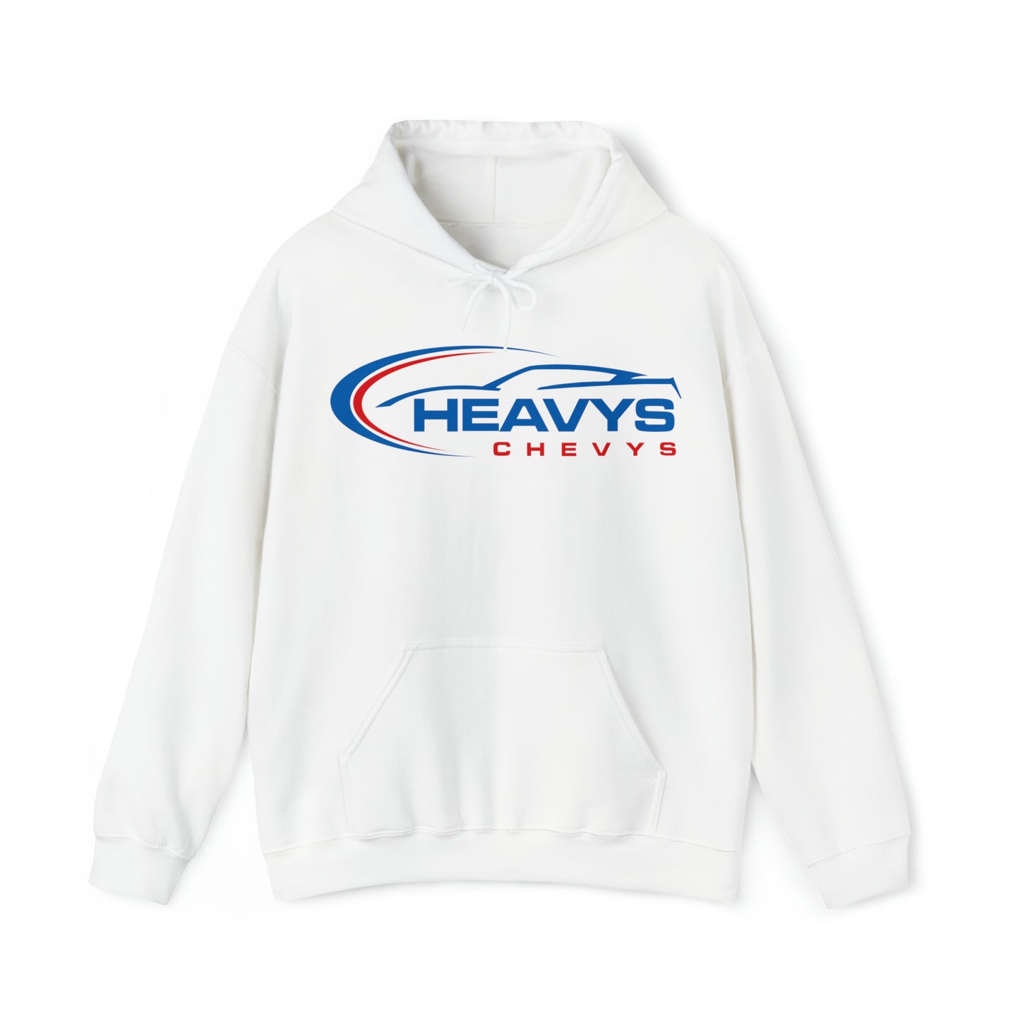 Heavy Hoody Blue/Red Vette