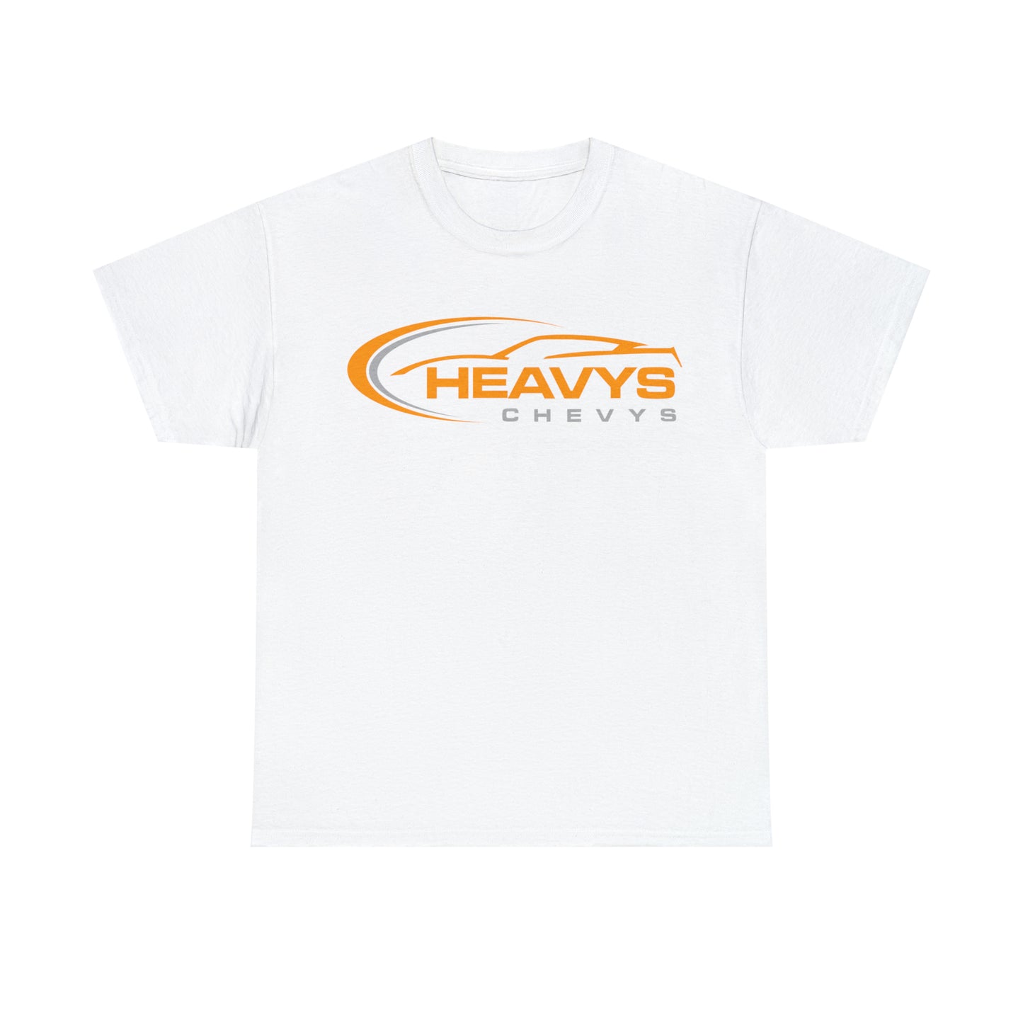 Orange Vette Heavy Cotton Tee