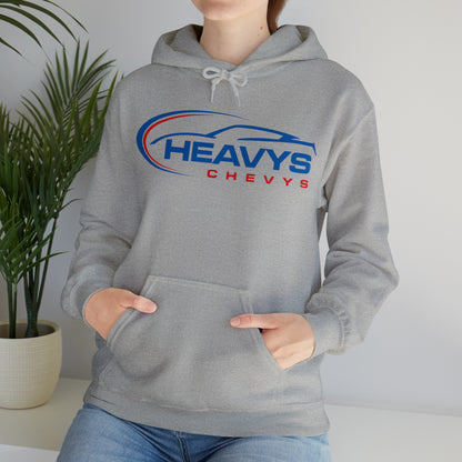 Heavy Hoody Blue/Red Vette