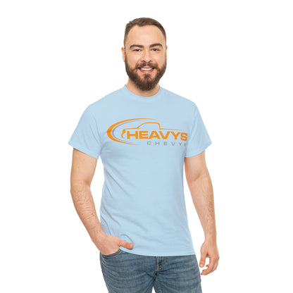 Truck Orange Gray Heavy Cotton Tee