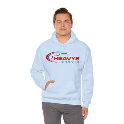 Heavy Hoodie Red/Blue Truck