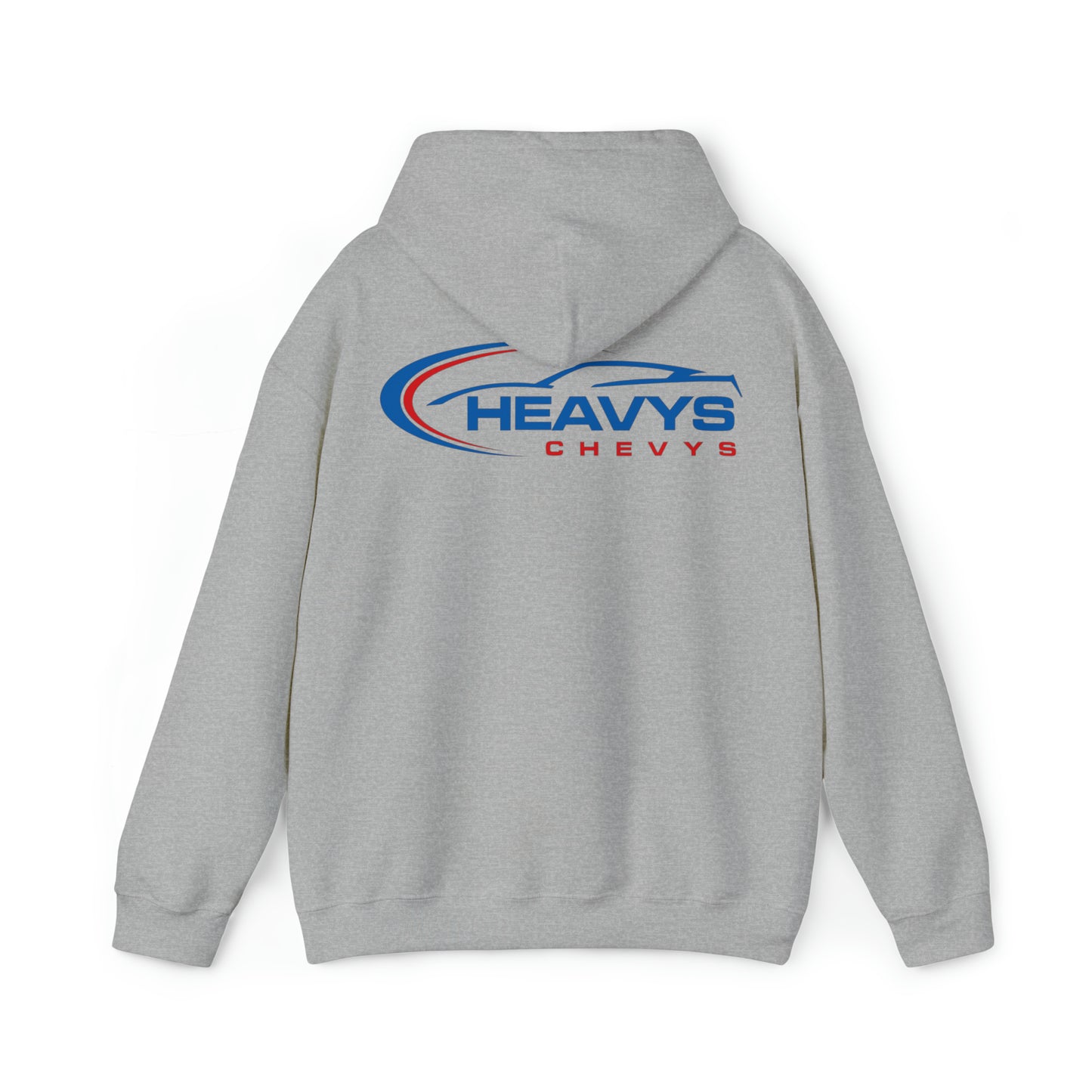 Heavy Hoody Blue/Red Vette