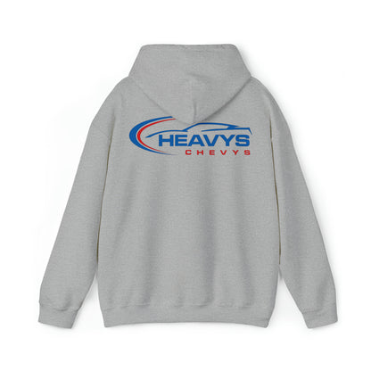 Heavy Hoody Blue/Red Vette