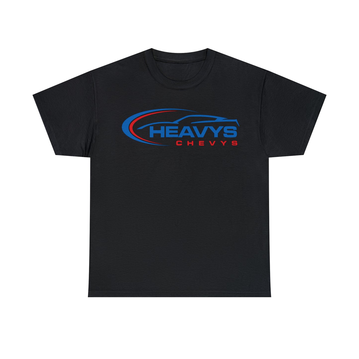 Car Blue Heavy Cotton Tee